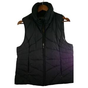 Kenneth Cole Reaction Women’s Black Puff Vest (Size Large)